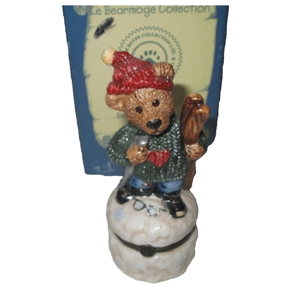 Boyds Bears "Le Bearmoge Collection"  Style No. 392003 ~ Knut...Downhill Racer